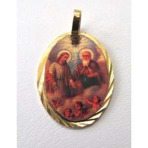  Blessed By Pope Benedetto XVI Holy Trinity Medal Baby