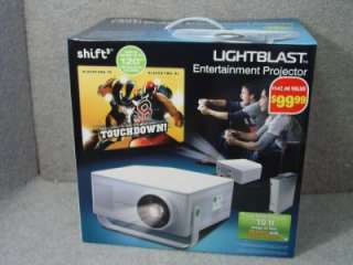 Shift3 LightBlast Entertainment Projector TV Portable Xbox PS3 Video 