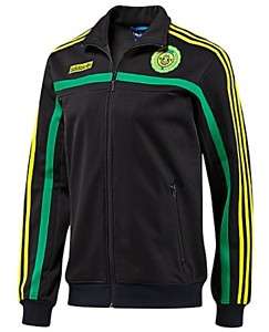 Adidas JAMAICA Soccer Football Top Track Shirt Jacket Rasta 