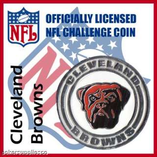 NFL Cleveland Browns Helmet Poker Chips Card Guard  