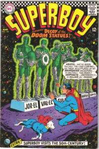 Superboy Comic Book #136, DC Comics 1967 VERY FINE+  