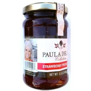 PAULA DEEN Collection STRAWBERRY PRESERVES 12 oz. (Pack of 2)  