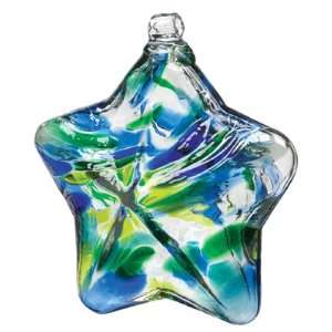  Kitras Art Glass Wishing Star Oceanic Hand Blown Glass 