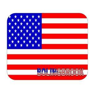  US Flag   Bolingbrook, Illinois (IL) Mouse Pad 