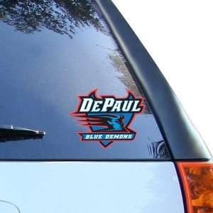  DePaul Blue Demons 5.75 x 4.5 Ultra Car Decal 