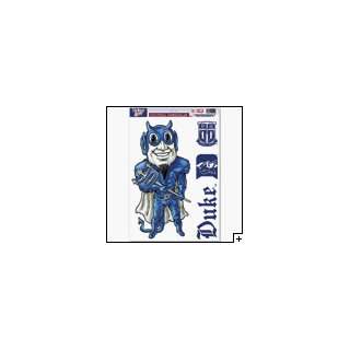  Duke Blue Devils Mascot Static Cling Decal Sheet *SALE 