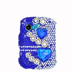   Full Diamond Protector Case, Pearl Blue Cell Phones & Accessories