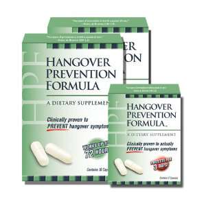  HPF Hangover Prevention Formula Special Offer 3 Pack 