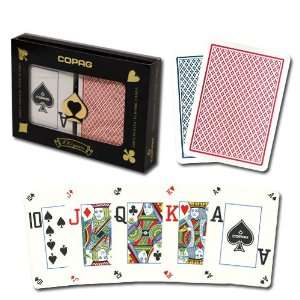   Size Dual Index 1546 Playing Cards (Red Blue Setup)