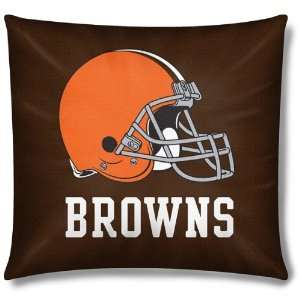  Cleveland Browns NFL Toss Pillow   18 x 18