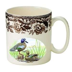    Spode Woodland Coffee Mug(s) Blue Winged Teal
