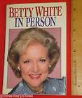 Betty White In Person SIGNED/AUTO JSA 1987 Book Hardcover Certified 