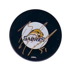  Brian Campbell Autographed Puck