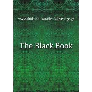  The Black Book www.thalassa  karadeniz.livepage.gr Books