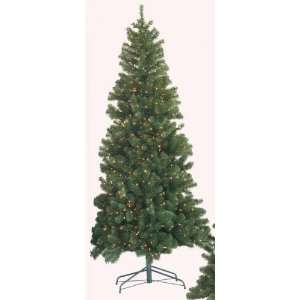   Canadian Pine Slim Christmas Tree w/200 Lights