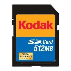  Secure Digital Card, 512Mb, Kodak