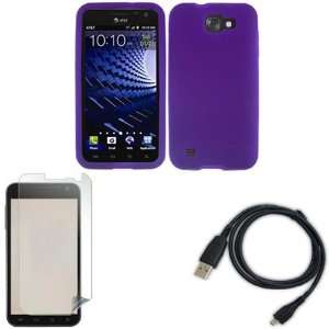  iFase Brand Samsung SkyRocket HD i757 Combo Solid Purple 