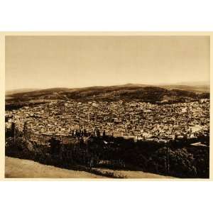  1924 Fes Fez Panoramic City View Panorama Morocco NICE 