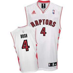  Chris Bosh Youth Jersey adidas White Replica #4 Toronto 