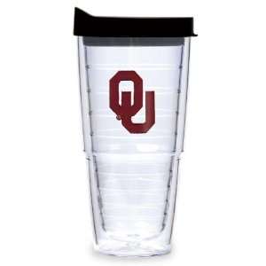   Oklahoma Sooners Tervis Tumbler 24 oz Cup with Lid