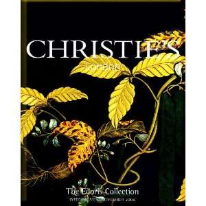  CHRISTIES AUCTION CATALOG, TITLED THE EDORIS COLLECTION OF 