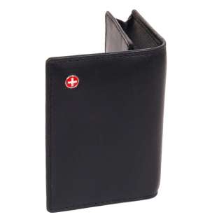 Expandable Business Card Case Leather Wallet Thin Slim Money Clip 