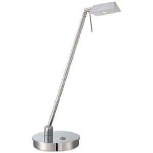    George Kovacs Chrome Tented LED Desk Lamp