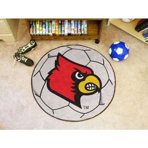  BSS   Louisville Cardinals NCAA Soccer Ball Round Floor 