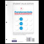 Fundamentals of Management (Looseleaf) 7TH Edition, Stephen P Robbins 