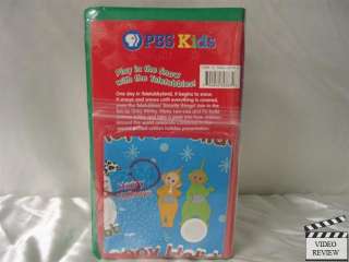 Teletubbies   Christmas in the Snow VHS NEW 2 tape set 794054828634 