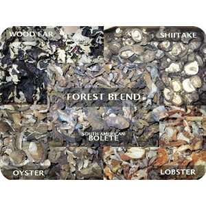 Dried Wild & Cultivated Mushroom Mix Forest Blend 5 Varieties   1 