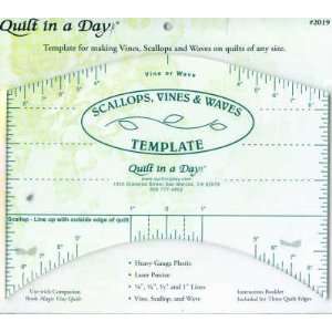   , Vines & Waves Template by Quilt in a Day Arts, Crafts & Sewing