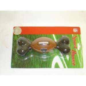  NFL Oakland Raiders Nylon Sport Bonez Dog Chew Toy