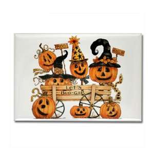   Magnet Halloween Lets Boogie Jack o Lantern Pumpkin 
