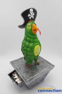   500 Pirates of the Caribbean Event Barker Bird Parrot Figure & Pin Set