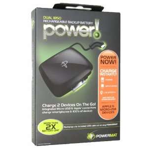  Powermat PMRPPC3B Rechargeable Backup Battery For iPhone 3G 3GS 