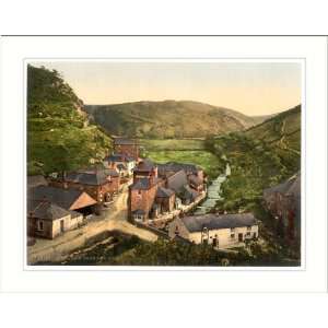 Boscastle view from New Road Cornwall England, c. 1890s, (M) Library 