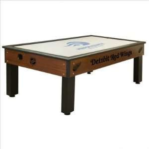   Air Hockey Table Finish Original Cherry, Team Detroit Red Wings