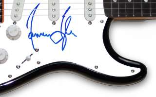 guitar hand signed in person by singer songwriter james taylor