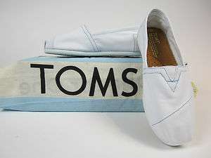 Toms Classics White Canvas Ladies Shoes Multiple Sizes Available New 