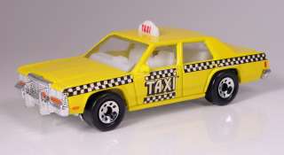 MATCHBOX STAR CAR COLLECTION TAXI SUNSHINE CAB #804  