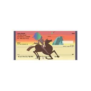  Horses On The High Plains Personal Checks