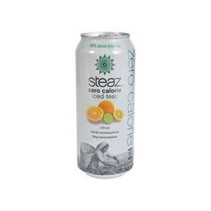  Steaz ZERO Calorie Citrus Iced Tea (12x16 OZ) Everything 