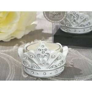  Sparkling Tiara Candle Holders
