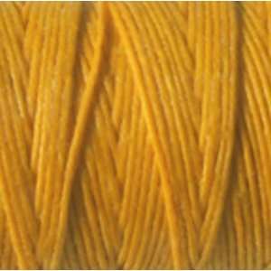  Waxed Irish Linen Bright Autumn Yellow. Sold per 50 gram 