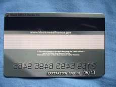 Half Life Credit Card Prop Custom Fake with any info  
