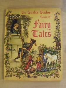 Vintage Tasha Tudor Book of Fairy Tales 1969 Book RARE  