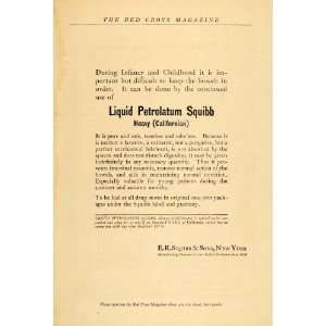  Squibb Baby Bowel Regularity   Original Print Ad