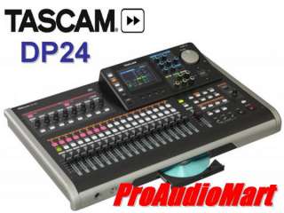 Tascam DP 24 Digital PortaStudio multi track recording NEW Free 