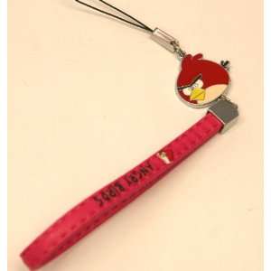  Angry Birds Doll Strap Phone wristlet Keychain Red 